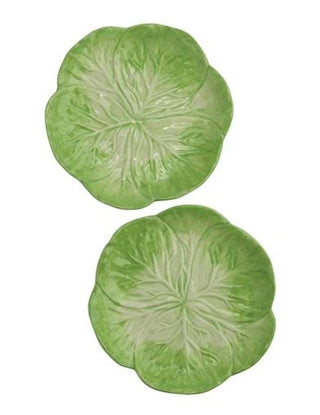 Mrs. McGregor’s Garden Cabbage Plates Set of 2