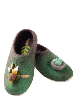 Birdie’s Boiled Wool Nest Slippers