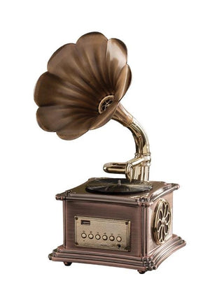 Vintage Bluetooth Gramophone Speaker