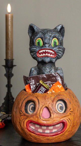 Crazy Cat Candy Dish