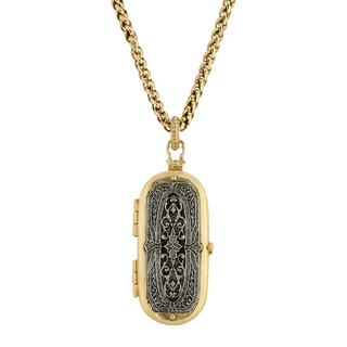 Victorian Vinaigrette Pendant Locket