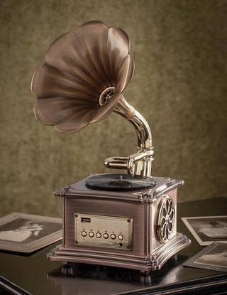 Vintage Bluetooth Gramophone Speaker