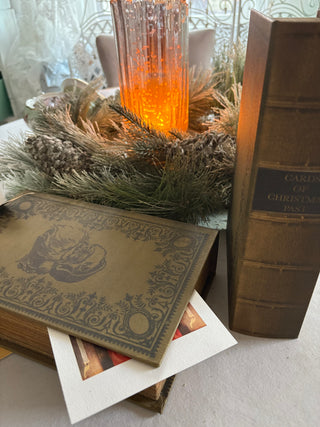 Memories of Christmas Past Wooden Box & Card Keeper