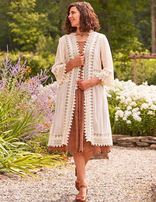 Florentine Lace Cover Up by April Cornell