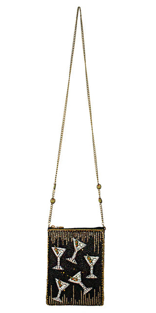 Sip Happens Mary Frances Beaded Bag