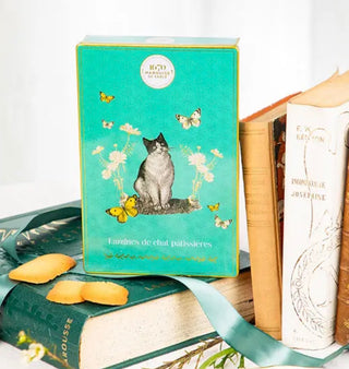Cat Tongue French Butter Cookies in Tin