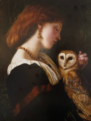 "The Owl" by Valentine Cameron Prinsep. c.1893