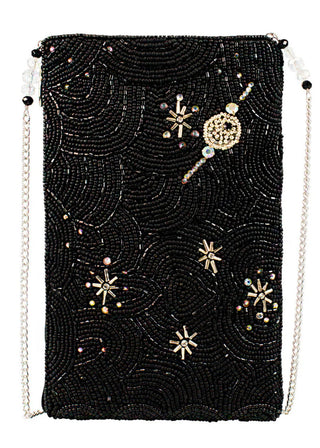 Holiday Spirits Mary Frances Crossbody Phone Bag