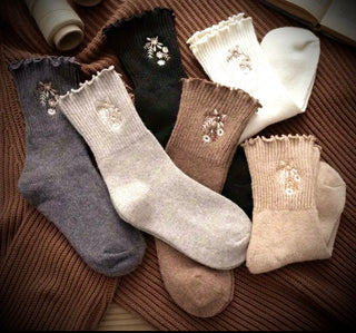 Faux Cashmere Socks