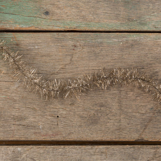 Spool of Vintage Silver Tinsel Garland