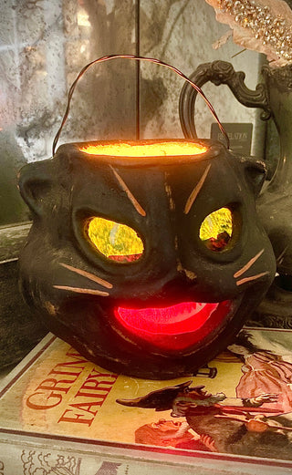 Poe’s Pussycat Lantern & Candy Bucket