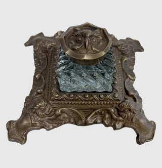 Wise Old Owl Inkwell