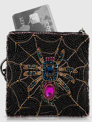 Crystal Web Coin Purse Mary Frances Original