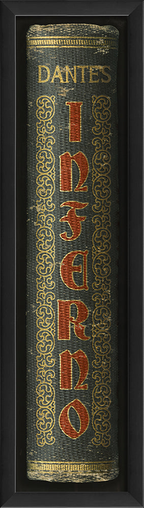 Dante's Inferno Vintage Book Framed Print – Hopeless Romantic