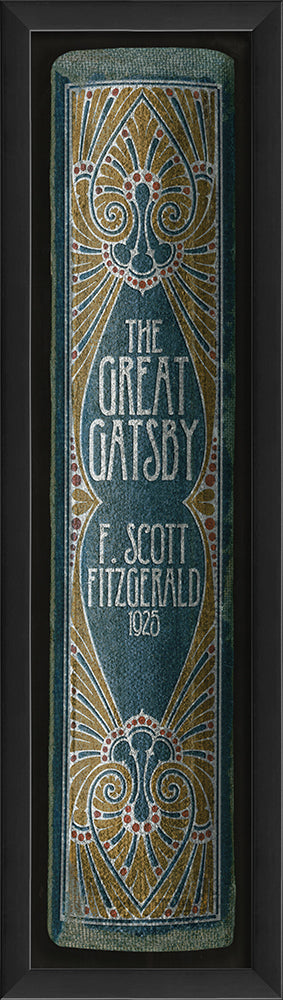The Great Gatsby Vintage Book Framed Print