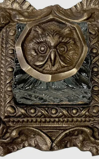 Wise Old Owl Inkwell