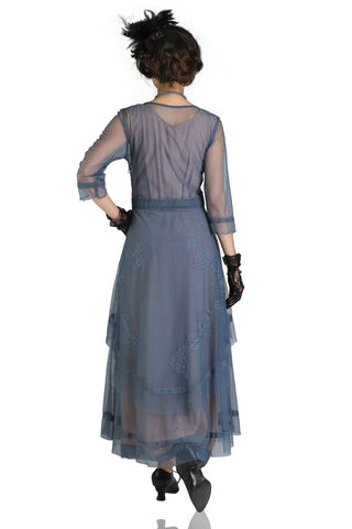 Tatiana Tea Party Dress Azure