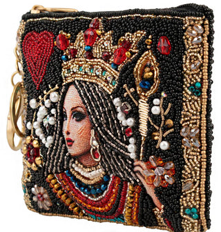 Queen of Hearts Mary Frances Coin Purse