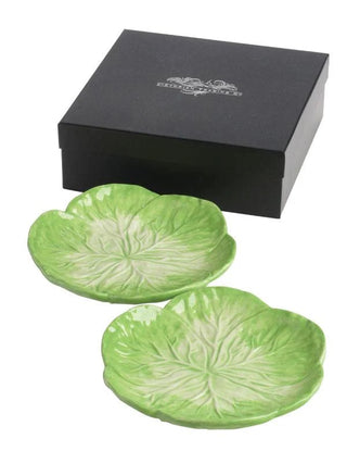 Mrs. McGregor’s Garden Cabbage Plates Set of 2