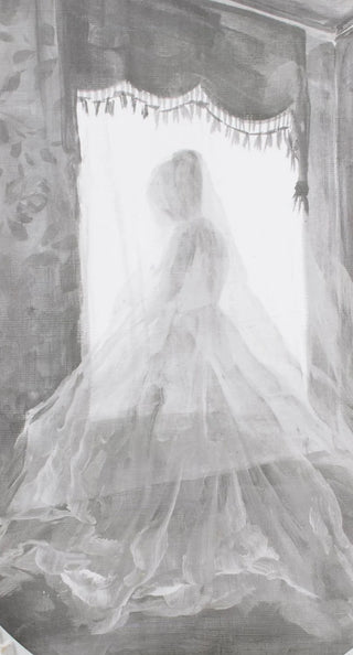 Ghostly Guinevere Framed Wall Art