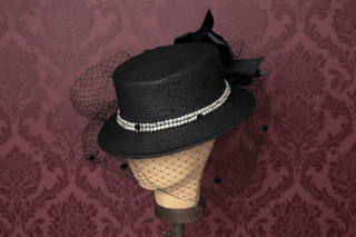 Frances French Gothic Riding Hat