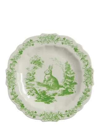 Mrs. McGregor’s Garden Bunny Porcelain Plates Set of 4