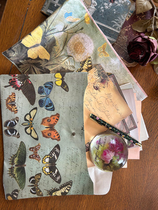 Butterfly Garden Document Pouch