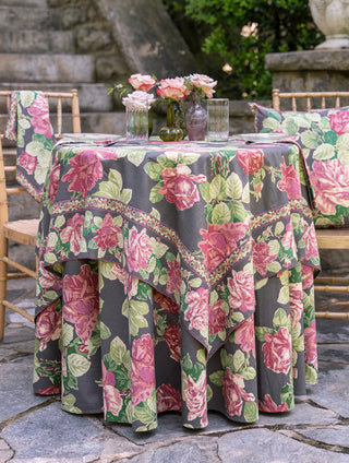Jane Austen Rose Tablecloth