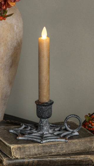Cobweb Candlestick