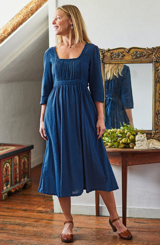 Jane Austen Dress Cadet Blue