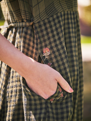 Cozy Cottage Check Dress