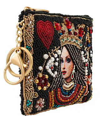 Queen of Hearts Mary Frances Coin Purse