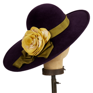 Audrey Aubergine Hat