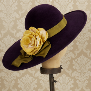 Audrey Aubergine Hat