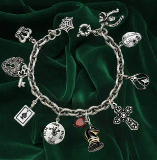 Gothic Amulets Charm Bracelet