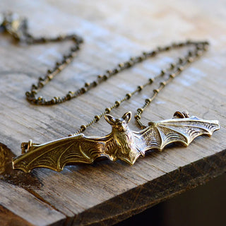 Belladonna Bat Necklace