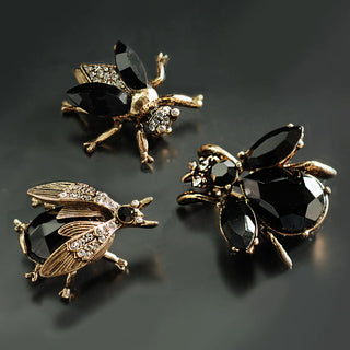 Gothic Queen Bee Pin Trio