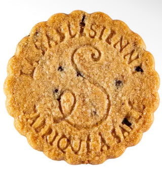 Chocolate Chip Shortbread in Eiffel Tower Tin