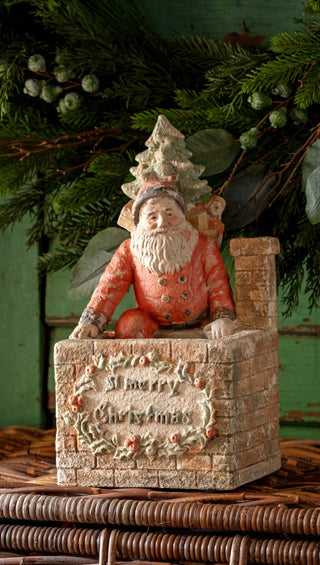 Merry Christmas Chimney Santa