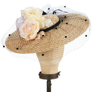 Amelia Mae Wide-Brimmed Fascinator