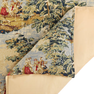 Provence Painted Toile Linen Bedding Set