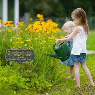 "The Kiss of the Sun"  Garden Plaque