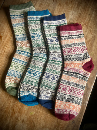 Fair Isle Socks