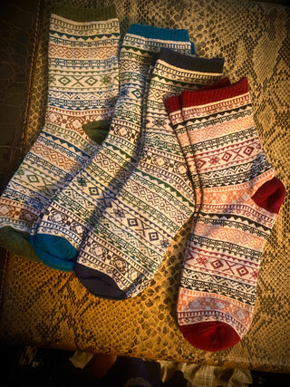 Fair Isle Socks