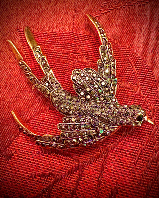“Swallow in Starlight” Pin