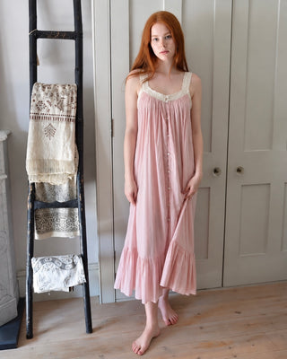 Broderie Anglaise Gown