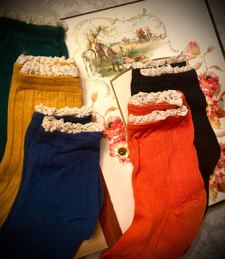 Prairie Home Socks: Two Themes