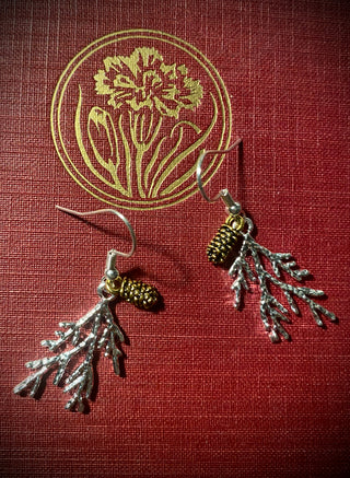 Cedar Woods Earrings