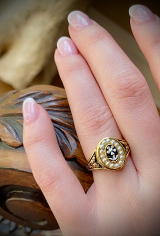 “Forget-me-not” Ring