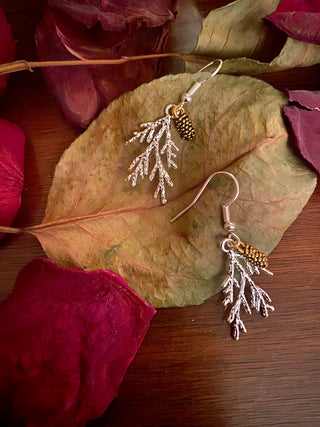 Cedar Woods Earrings